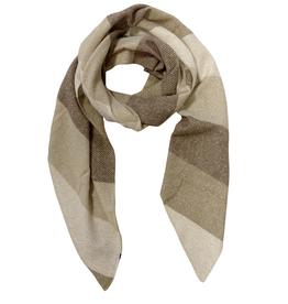 21Jewelz Sjaal met beige/ bruine strepen