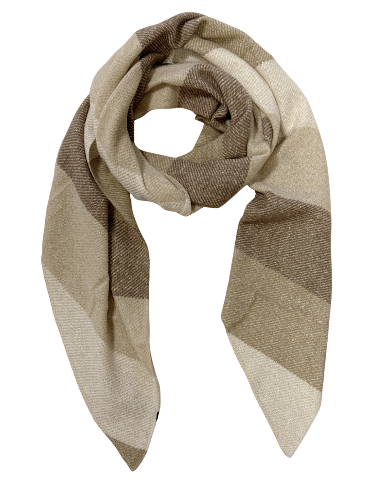 21Jewelz Sjaal met beige/ bruine strepen