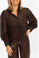 21Jewelz Glitter blouse - bruin