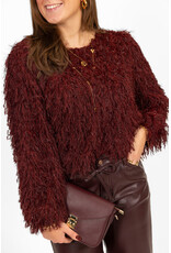 21Jewelz Fluffy top - bordeaux