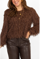 21Jewelz Fluffy top - bruin