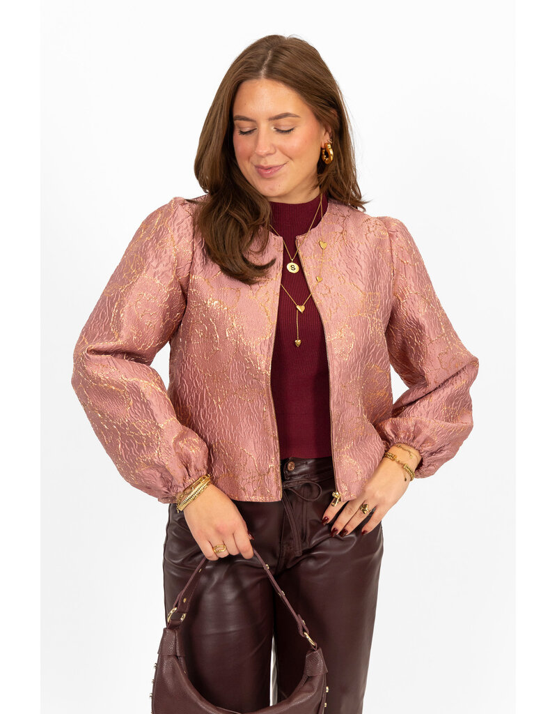 21Jewelz Mouwloze top - bordeaux