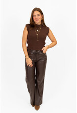 21Jewelz Mouwloze top - bruin