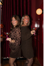 21Jewelz Wikkeltop met pailletten - bruin