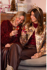 21Jewelz Mouwloze top - bordeaux