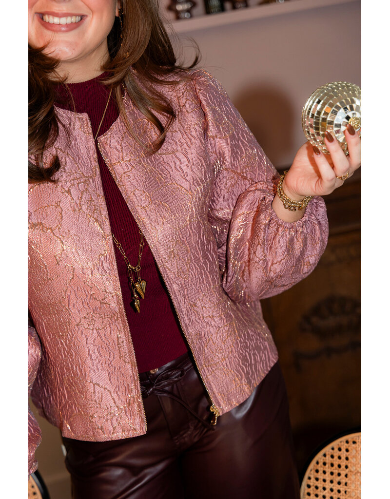 21Jewelz Mouwloze top - bordeaux