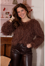 21Jewelz Fluffy top - bruin