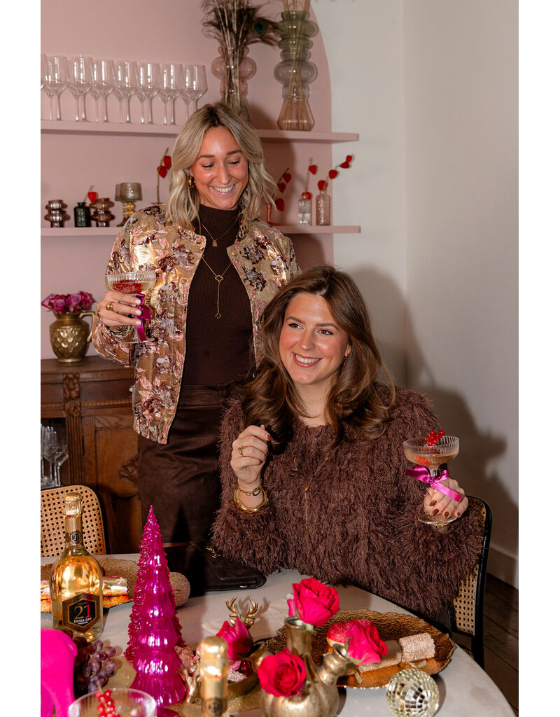 21Jewelz Fluffy top - bruin