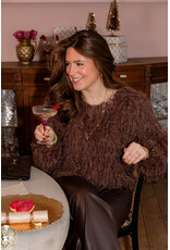 21Jewelz Fluffy top - bruin