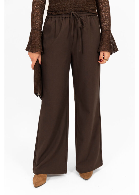 21Jewelz Effen casual jogger - bruin