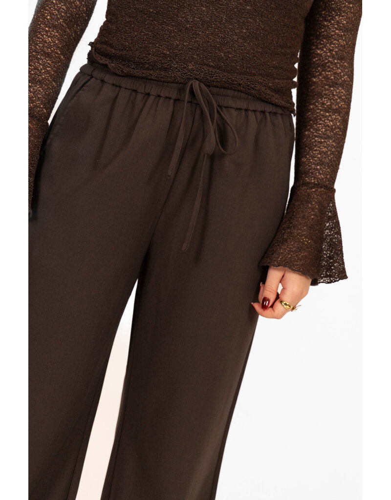 21Jewelz Effen casual jogger - bruin