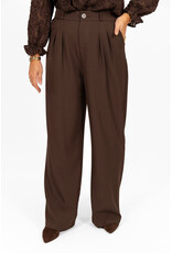 21Jewelz Basic pantalon extra long  - choco bruin