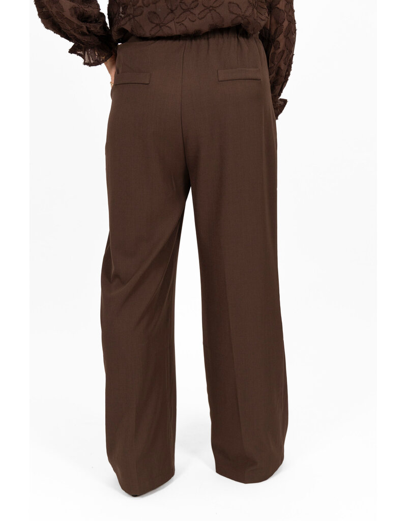 21Jewelz Basic pantalon extra long  - choco bruin