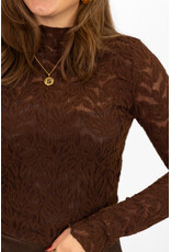 21Jewelz Top met print - bruin