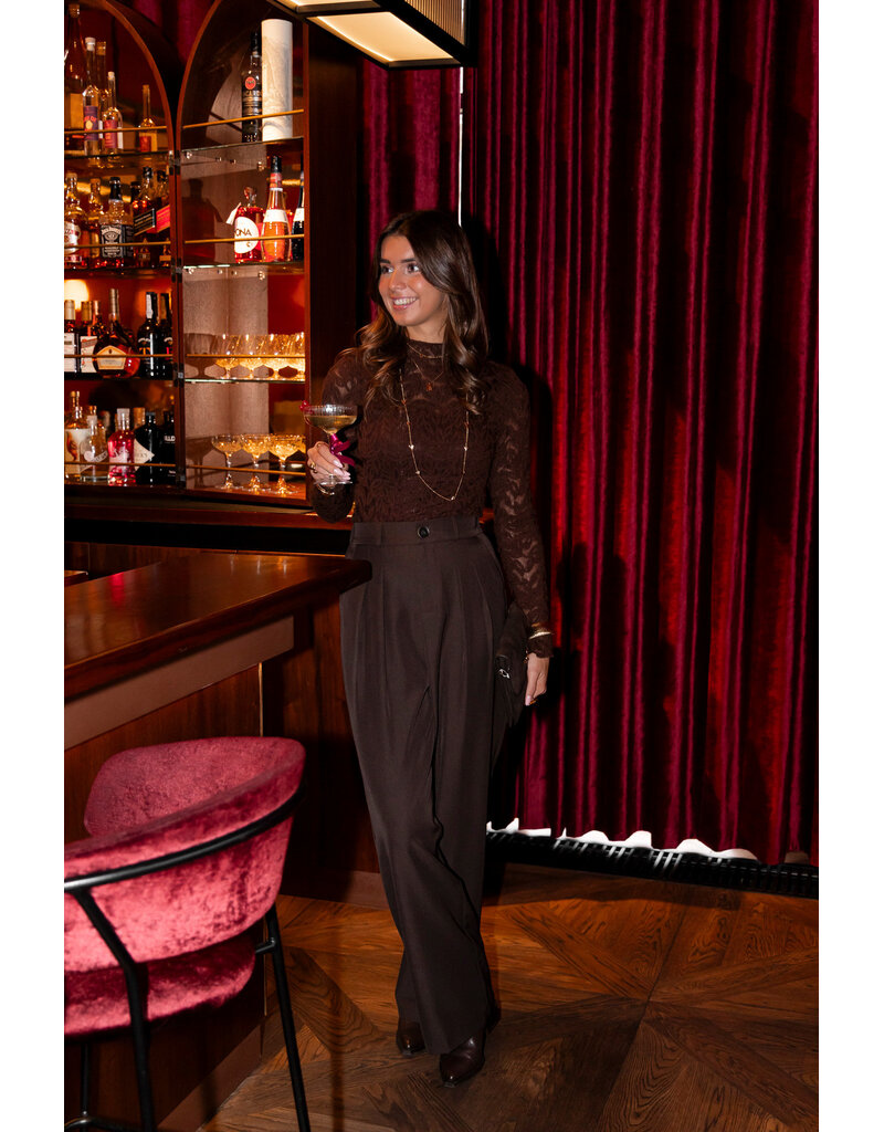 21Jewelz Top met print - bruin