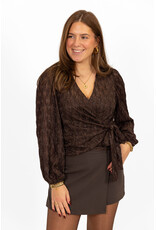 21Jewelz Overslag skort - bruin