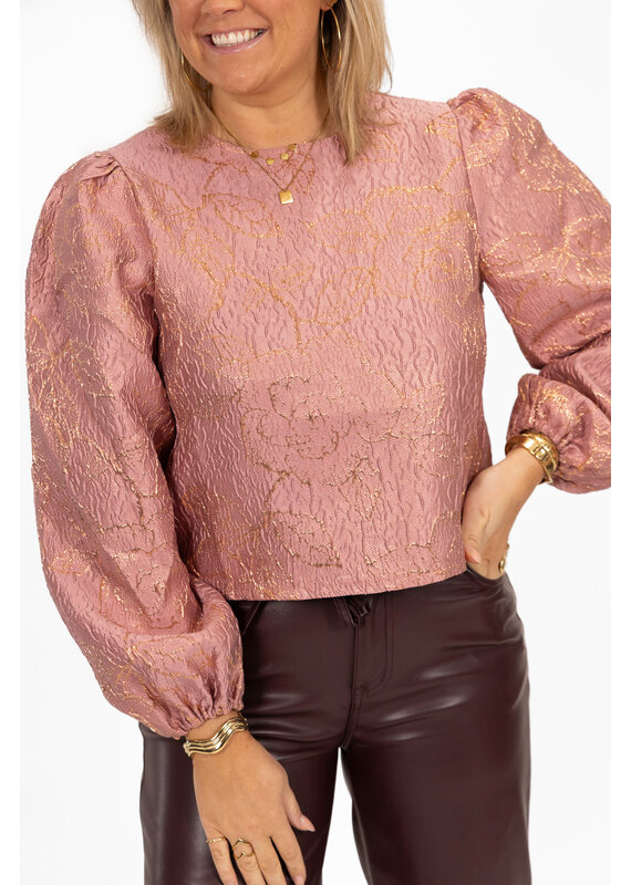 21Jewelz - The Label 21Jewelz | Blouse Juliette  - oudroze