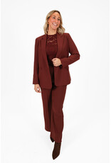 21Jewelz Effen basic blazer - bordeaux