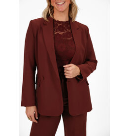 21Jewelz Effen basic blazer - bordeaux