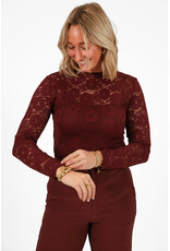 21Jewelz Effen basic blazer - bordeaux