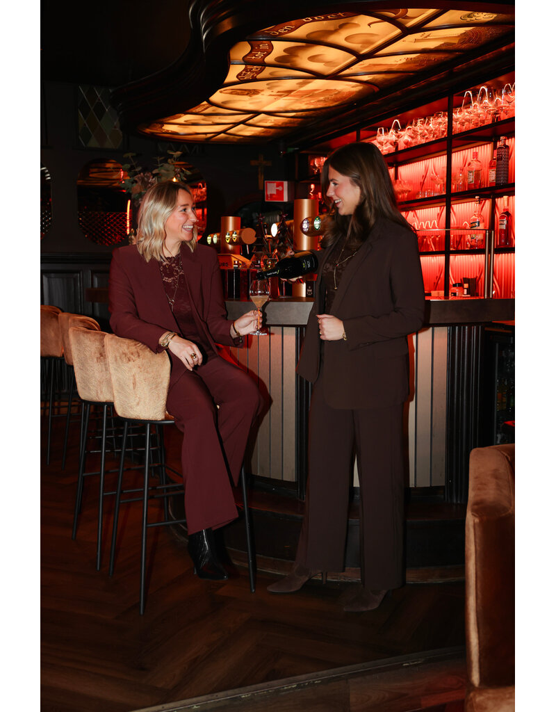 21Jewelz Effen basic blazer - bordeaux