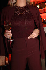 21Jewelz Effen basic blazer - bordeaux