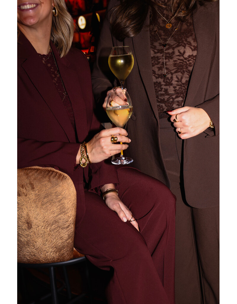 21Jewelz Effen basic blazer - bordeaux