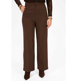21Jewelz Effen basic pantalon - bruin