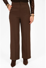 21Jewelz Effen basic pantalon - bruin