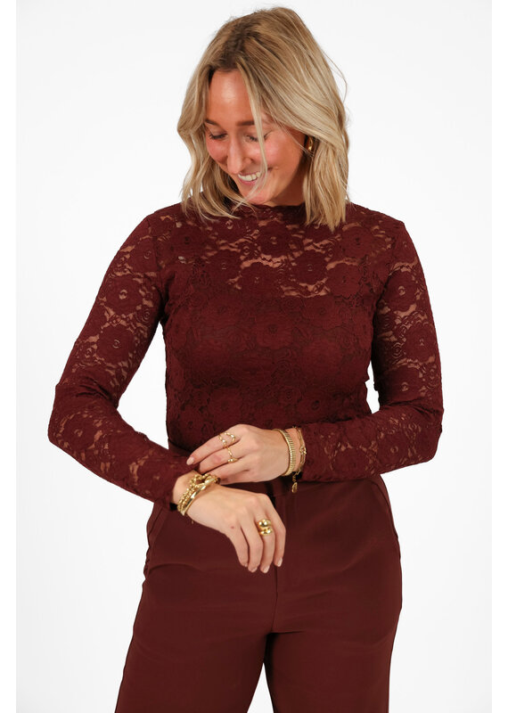 21Jewelz Kanten body - bordeaux