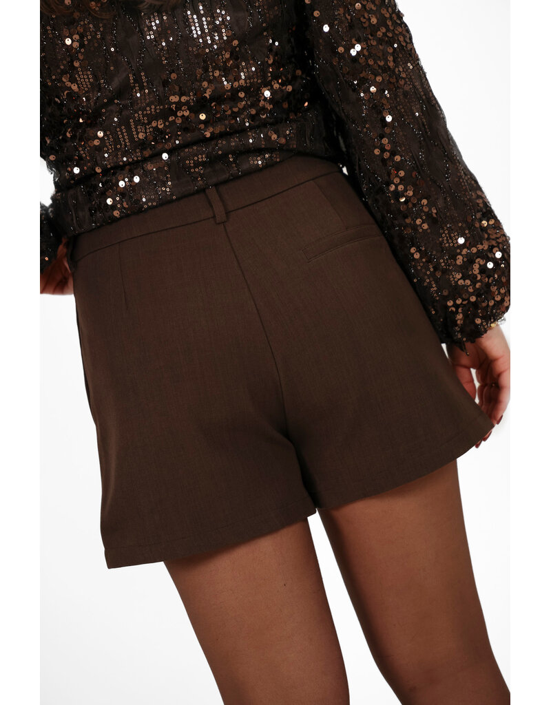 21Jewelz Short met bies - bruin