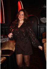 21Jewelz Short met bies - bruin