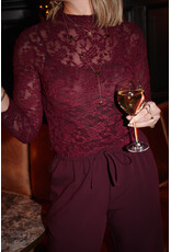 21Jewelz Effen casual jogger - bordeaux