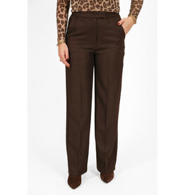 21Jewelz Effen pantalon - choco bruin