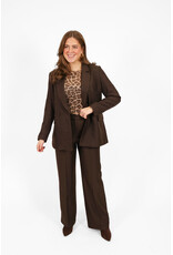 21Jewelz Effen pantalon - choco bruin
