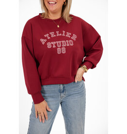 21Jewelz Sweater atelier - bordeaux