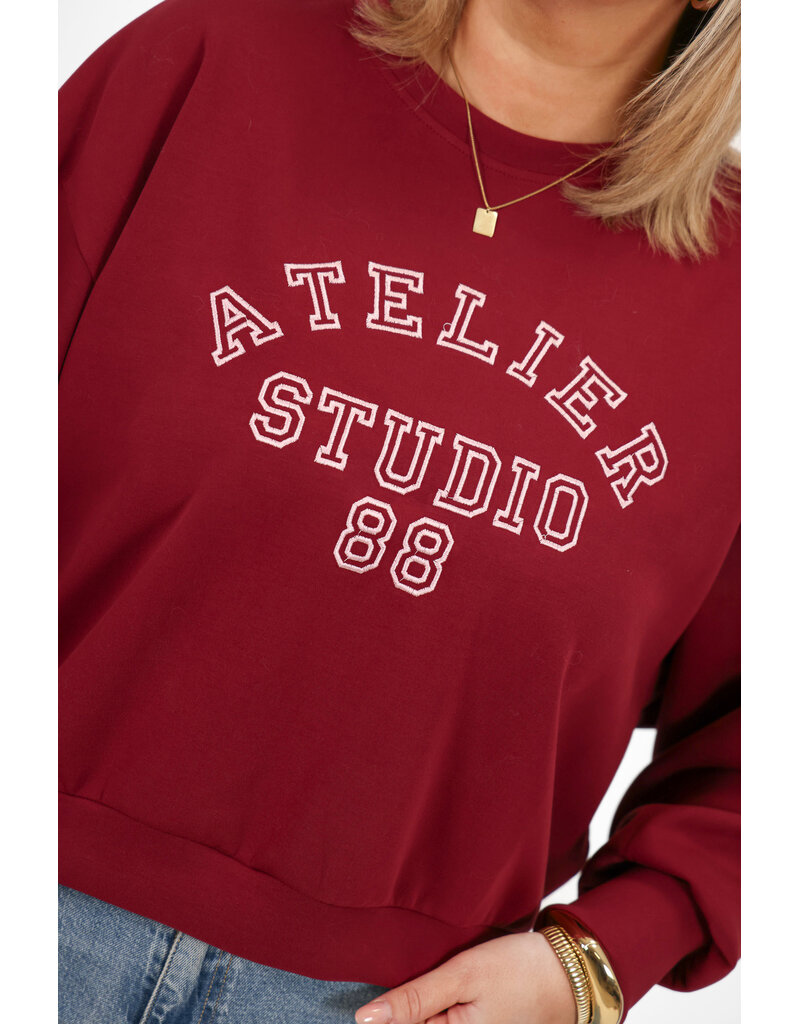 21Jewelz Sweater atelier - bordeaux