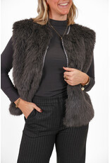 21Jewelz - The Label 21Jewelz | Fluffy Gilet - grijs