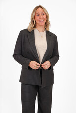 21Jewelz Blazer met krijtstreep - donkergrijs