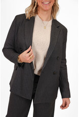 21Jewelz Blazer met krijtstreep - donkergrijs