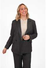 21Jewelz Blazer met krijtstreep - donkergrijs