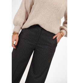 21Jewelz Pantalon met krijtstreep - donkergrijs