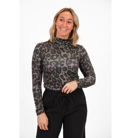 21Jewelz Leopard top - grijs