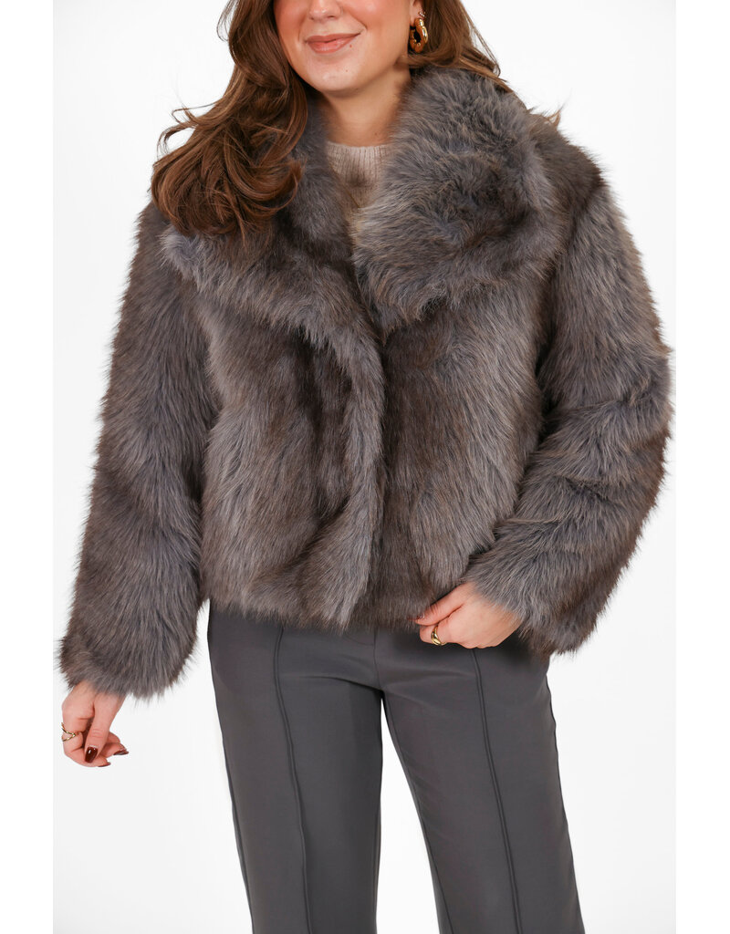 21Jewelz Cozy jas - grijs