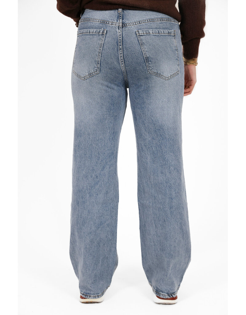 21Jewelz Wide leg jeans - blauw