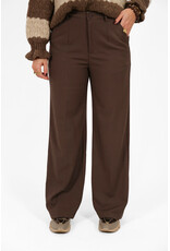 21Jewelz Pantalon met knoop - donker taupe