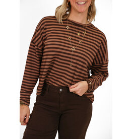 21Jewelz Gestreepte trui - bruin / lichtbruin