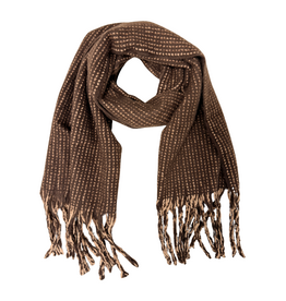 21Jewelz Zachte sjaal bruin met beige