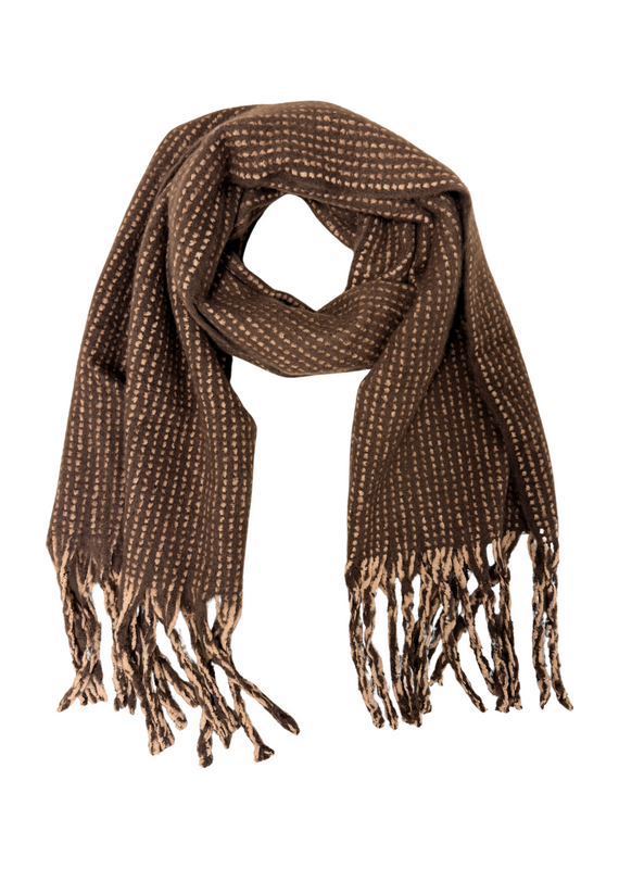 21Jewelz Zachte sjaal bruin met beige