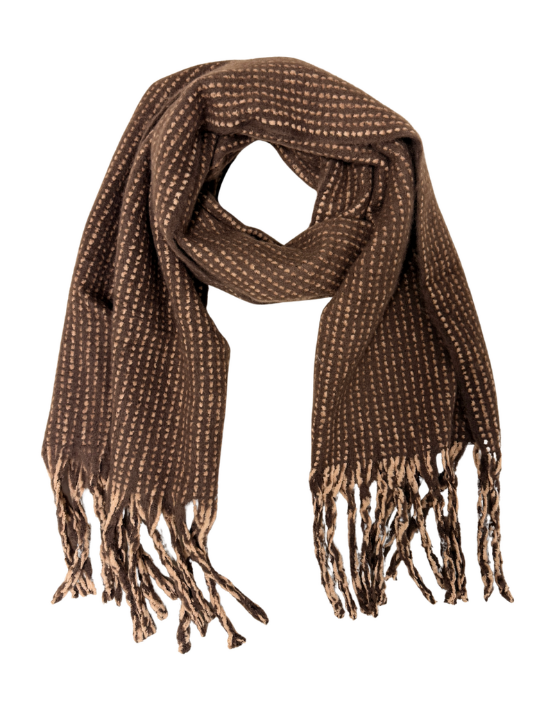 21Jewelz Zachte sjaal bruin met beige